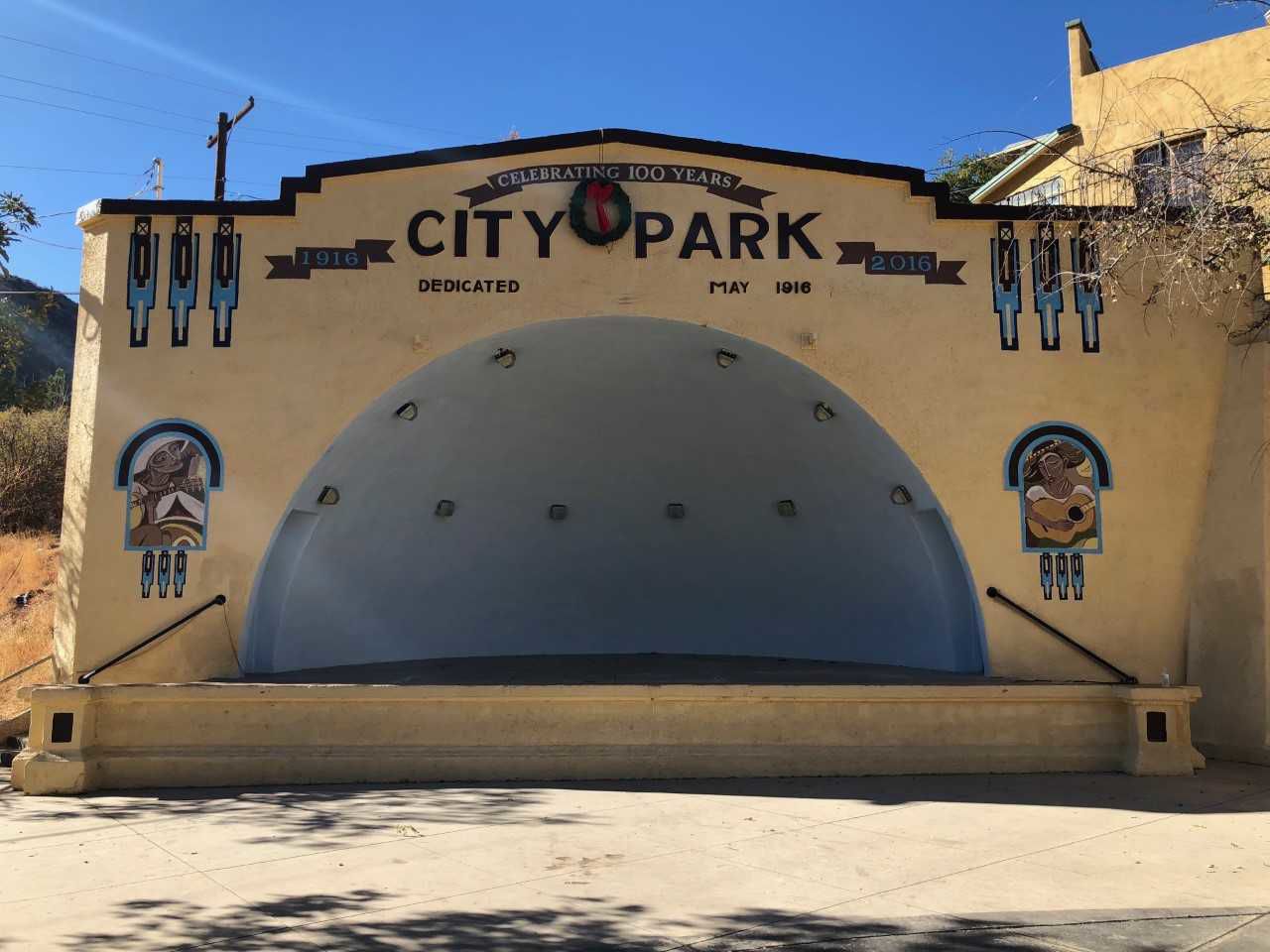 City Park with Kachinas